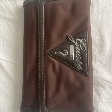 Portafoglio Guess vintage marrone