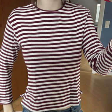 Maglione a righe
