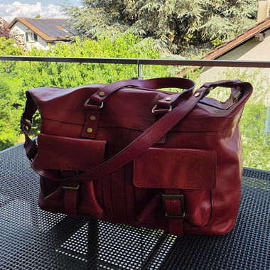 Red Leather Bag