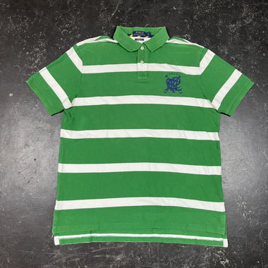 Polo Ralph Lauren rayé vert
