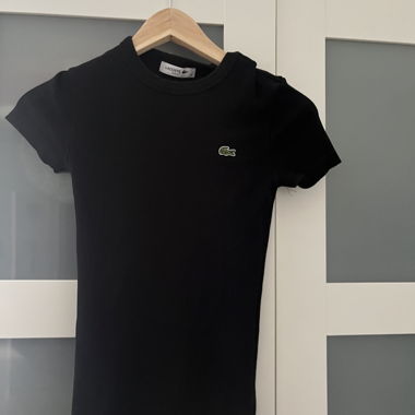 T-shirt Lacoste noir