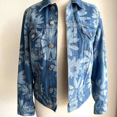 Heaven x Marc Jacobs — Giacca di jeans floreale 2021