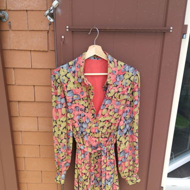 Robe longue vintage 