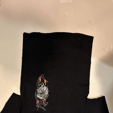Tribal T-Shirt mit Flammen und Adler