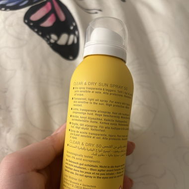 Louis Widmer Neuer Clear & Dry Sun Spray 50