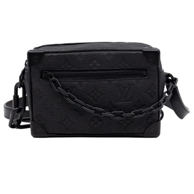 Louis Vuitton Box-Tasche schwarz