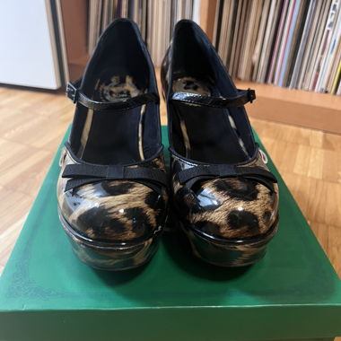 Leopard print platform shoes Miss LFire