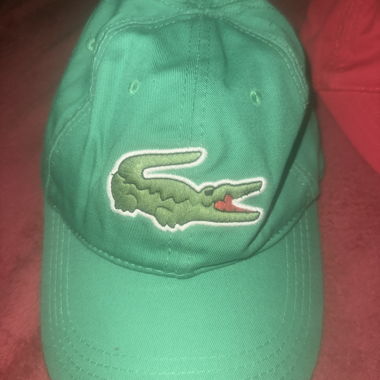 Cappellino verde coccodrillo