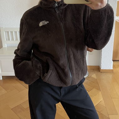 The North Face Fleecejacke braun