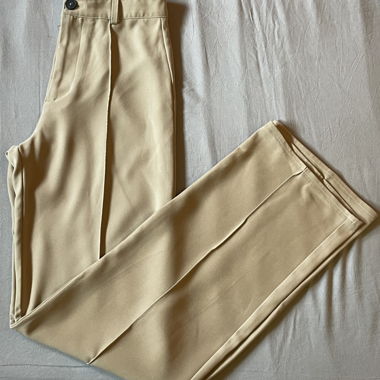 Pantaloni chino beige Pull&Bear
