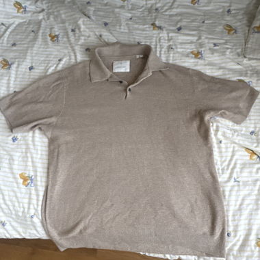 Beiges Poloshirt