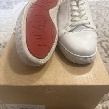 Weiße Sneakers Christian Louboutin
