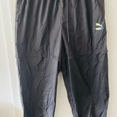 Puma black sports pants EU M