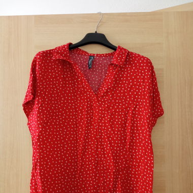 Red blouse