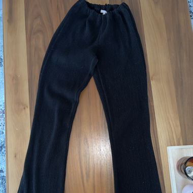 Schwarze Brandy Melville Schlaghose