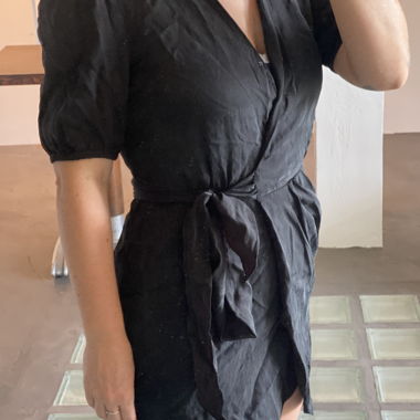 ba&sh Black Dress