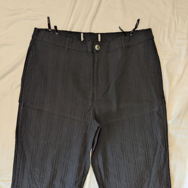 Pantacourt noir rayé – Taille 4XL