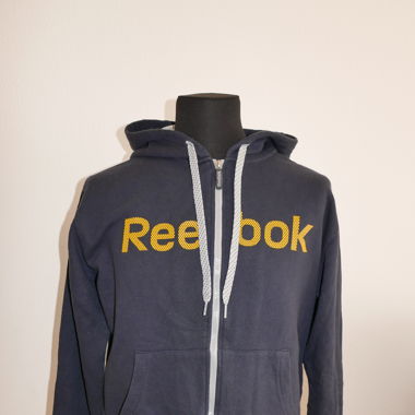 Sweat à capuche Reebok bleu marine, taille S