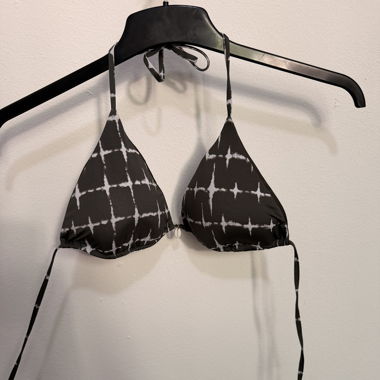 Green/white Triangle Bikini