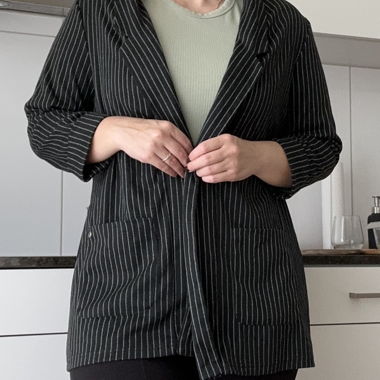Blazer ample extensible