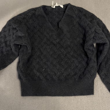 Maglione in maglia nero