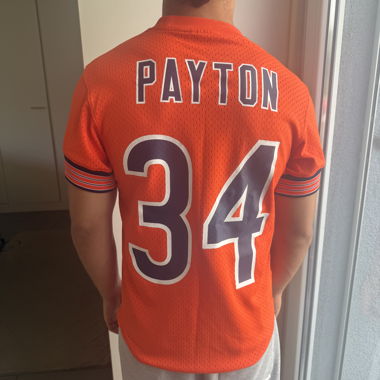Maillot légendaire de Walter Payton 34 77