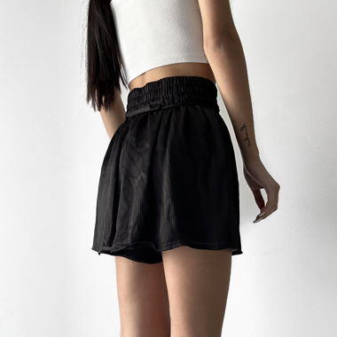Schwarze Shorts