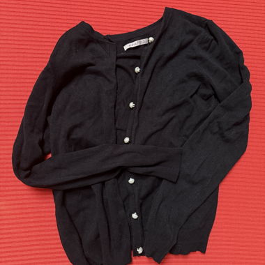 Cardigan nero Anna Field, taglia 34
