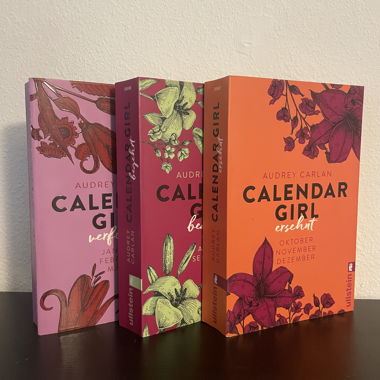 Calendar Girl Series by Audrey Carlan 1, 3, 4