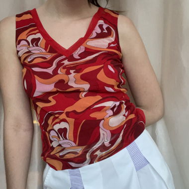 Top con scollo a V s.Oliver