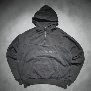 LFDY Half-Zip Hoodie Schwarz Grösse S