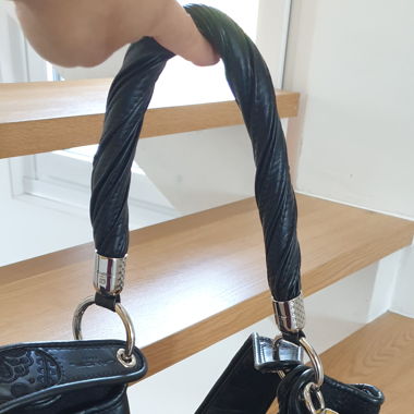 Magnifique sac LANCEL modèle Brigitte Bardot BB