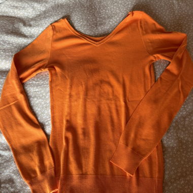 Maglione arancione Betton