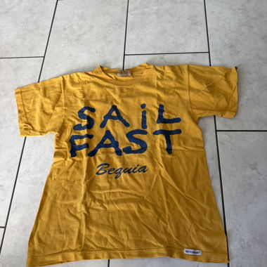 Gelbes Cottonnet T-Shirt