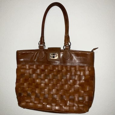 Marco Polo Ledertasche – Vintage  braun