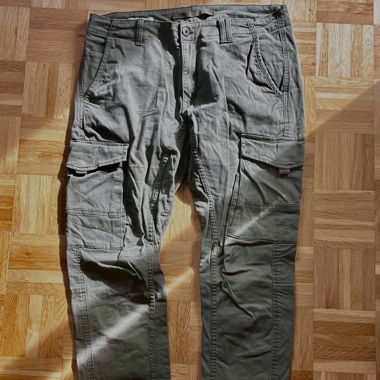 Olive Green Cargo Pants