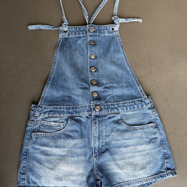 Short Denim Overall