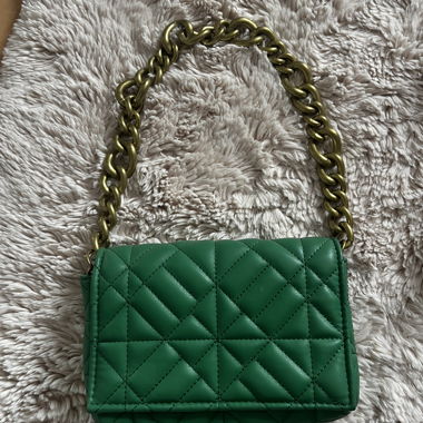 Borsa a mano verde