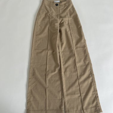Pantaloni wide-leg Bershka