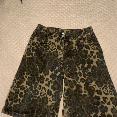 Pantalon court Léopard