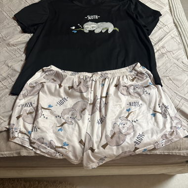 2-piece Sloth Pajama