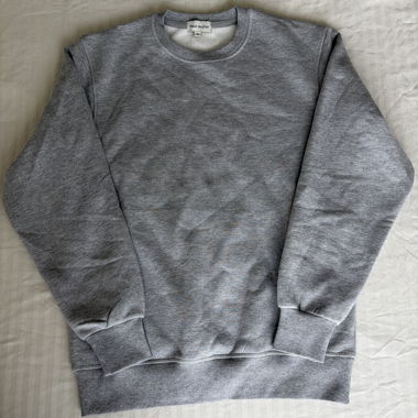 Grauer Paul-Muller-Pullover