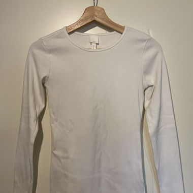 Maglia manica lunga bianca di H&M