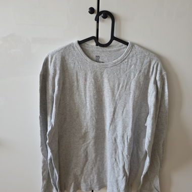 top grigio maniche lunghe H&M