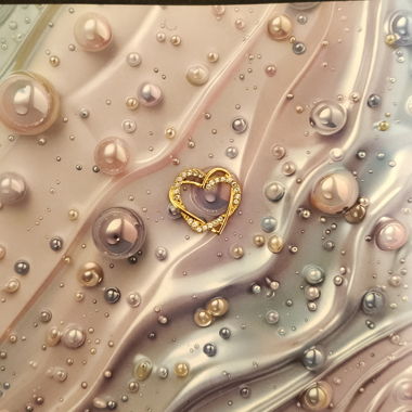 Ciondolo a forma di cuore per collana