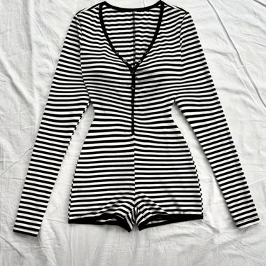 Body à rayures