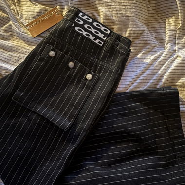 cold culture Streifenhose