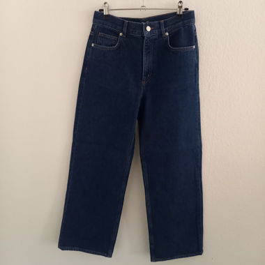 Straight Leg Jeans Cropped