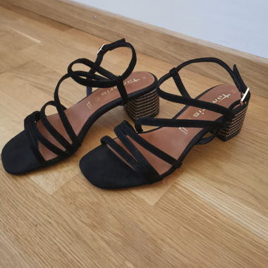Riemchensandalen Leder