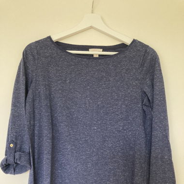 Langarm Shirt, glitzernd